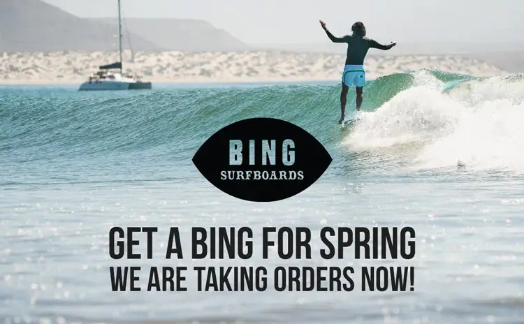 Get a Custom Bing Surfboard for 2021