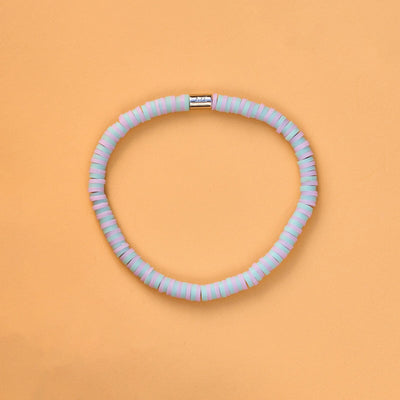 Pura Vida Seascape Vinyl Disc Stretch Bracelet - Buy online today at Down the Line Surf. International shipping available.