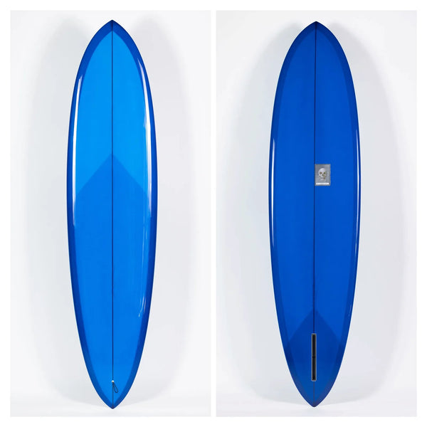 サーフィン・ボディボード CHRISTENSON C-BUCKET BEACHED DAYS Christenson C-Bucket Surfboard - Blue