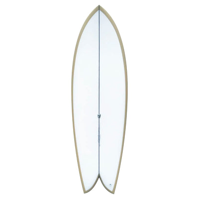 Christenson Acid Phish Surfboard - 5'7 - Khaki - Buy online today at Down the Line Surf. International shipping available.