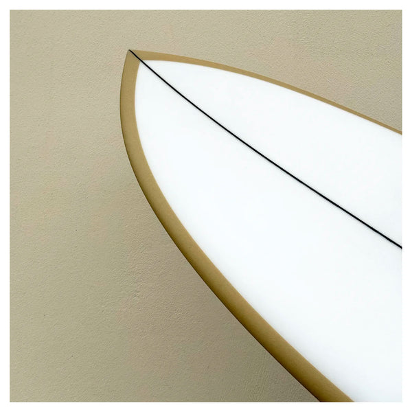 Christenson Acid Phish Surfboard - 5'7 - Khaki Christenson Acid Phish Surfboard - 5'7 - Khaki