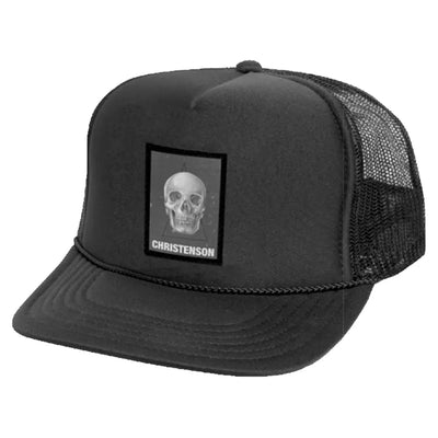 Christenson Cigar Box Skull Cap - Black - Buy online today at Down the Line Surf. International shipping available.