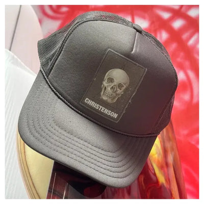 Christenson Cigar Box Skull Cap - Black - Buy online today at Down the Line Surf. International shipping available.