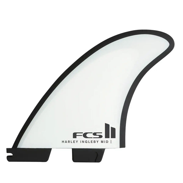 FCS II Harley Mid PC Tri Quad Fin Set - Large