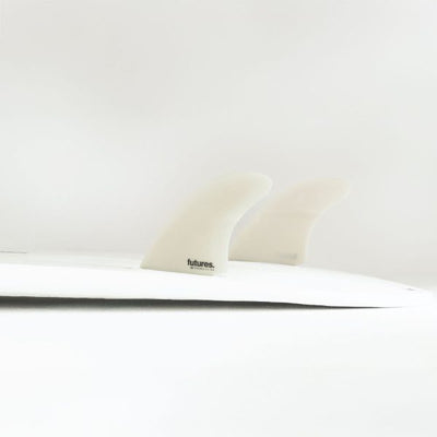 Futures Fins EN Fibreglass Reverse 3/2 Twin Fin Set - Grey - Buy online today at Down the Line Surf. International shipping available.