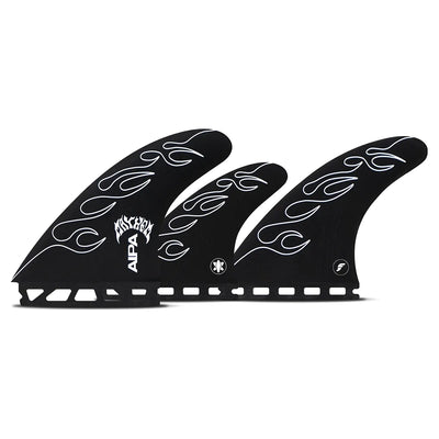 Futures Fins Aipa x Mayhem Fiberglass 5 Fin Set - Buy online today at Down the Line Surf. International shipping available.