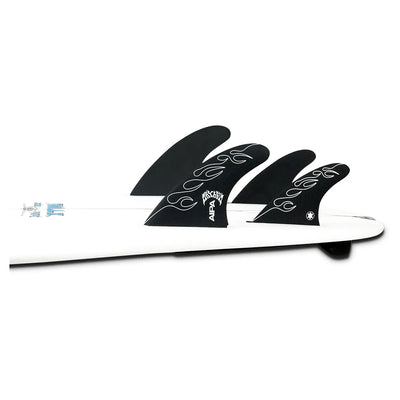 Futures Fins Aipa x Mayhem Fiberglass 5 Fin Set - Buy online today at Down the Line Surf. International shipping available.