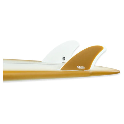 Futures Fins Christenson Fiberglass Keel - Brown/White - Buy online today at Down the Line Surf. International shipping available.