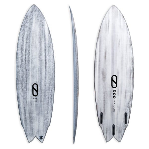 Firewire Great White Twin Surfboard - I-Bolic - Volcanic