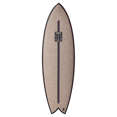 Jim Banks Magic Carpet Surfboard - EPS Carbon Flax - Buy online today at Down the Line Surf. International shipping available.