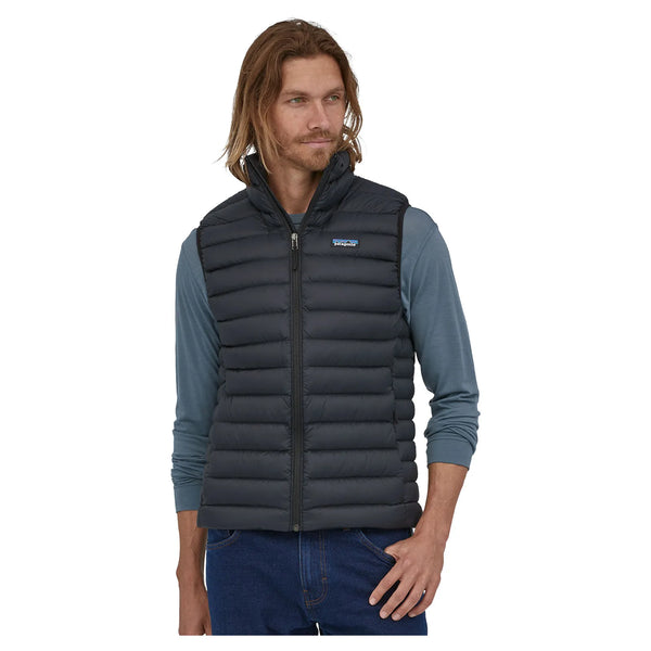 Patagonia vest with hood on sale