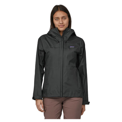 Patagonia Women's Torrentshell 3L Jacket - Black - Buy online today at Down the Line Surf. International shipping available.