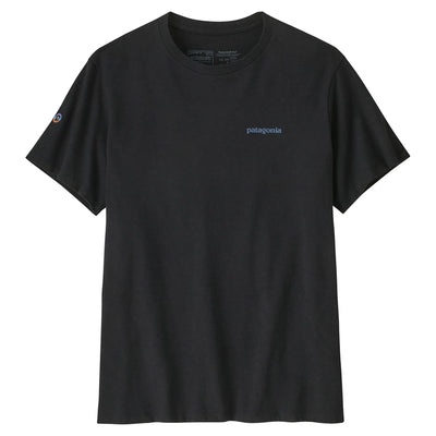 Patagonia Fitz Roy Icon Responsibili-Tee - Ink Black - Buy online today at Down the Line Surf. International shipping available.