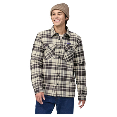 Patagonia Men's Insulated Midweight Fjord Flannel Shirt - ICBE - Buy online today at Down the Line Surf. International shipping available.