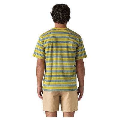 Patagonia Men's Daily Pocket Tee - Summer Camp: Bundle Green - Buy online today at Down the Line Surf. International shipping available.