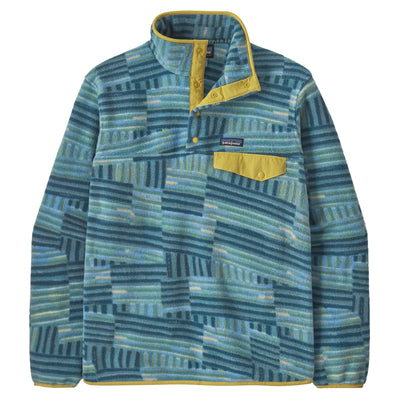 Patagonia Men's Lightweight Synchilla Snap-T Fleece Pullover - QFWE - Buy online today at Down the Line Surf. International shipping available.