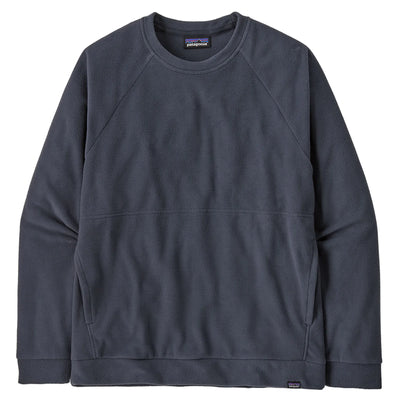 Patagonia Men's Micro D Fleece Crewneck - Smolder Blue - Buy online today at Down the Line Surf. International shipping available.