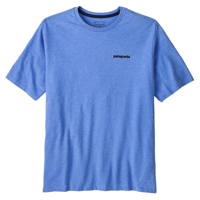 Patagonia Men's P-6 Logo Responsibili-Tee - Abundant Blue - Buy online today at Down the Line Surf. International shipping available.