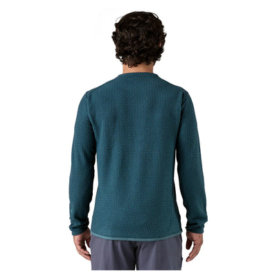 Patagonia Men's R1 Air Crew Pullover - Tidal Teal - Buy online today at Down the Line Surf. International shipping available.