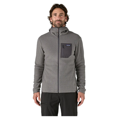 Patagonia Men's R1 Air Full-Zip Hoody - Forever Gray - Buy online today at Down the Line Surf. International shipping available.
