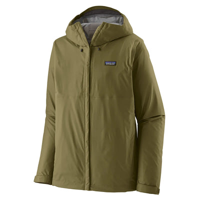 Patagonia Men's Torrentshell 3L Rain Jacket - Tent Green - Buy online today at Down the Line Surf. International shipping available.
