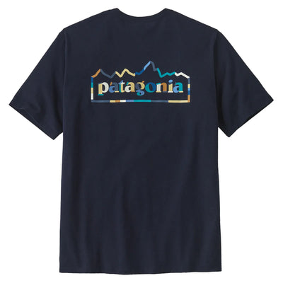 Patagonia Men's Unity Fitz Responsibili-Tee - New Navy - Buy online today at Down the Line Surf. International shipping available.