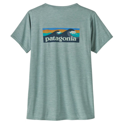 Patagonia Women's Capilene Cool Daily Graphic Shirt - Waters - BTLX - Buy online today at Down the Line Surf. International shipping available.