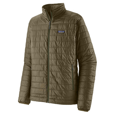 Patagonia Men's Nano Puff Jacket - Sage Khaki - Buy online today at Down the Line Surf. International shipping available.