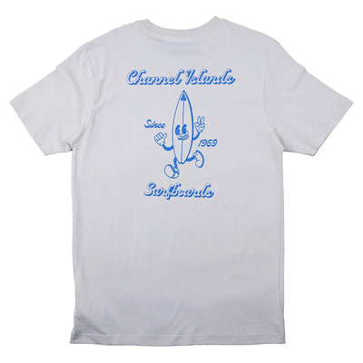 Channel Islands Surfy Short Sleeve Tee - Cloud - Buy online today at Down the Line Surf. International shipping available.