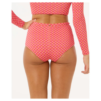 Rip Curl Women's Shell Cove Boy Leg Pants - Red - Buy online today at Down the Line Surf. International shipping available.