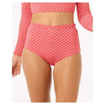 Rip Curl Women's Shell Cove Boy Leg Pants - Red - Buy online today at Down the Line Surf. International shipping available.
