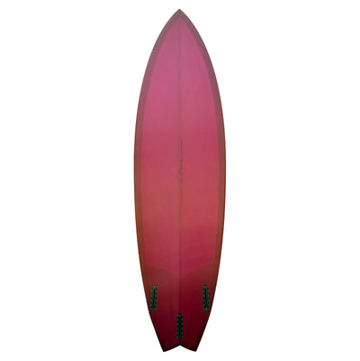 Vouch Sambal Surfboard - 6'6" - Burgundy - Buy online today at Down the Line Surf. International shipping available.