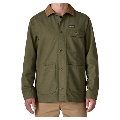 Patagonia Men's Point Reyes Canvas Jacket - Basin Green - Buy online today at Down the Line Surf. International shipping available.