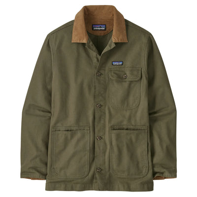 Patagonia Men's Point Reyes Canvas Jacket - Basin Green - Buy online today at Down the Line Surf. International shipping available.