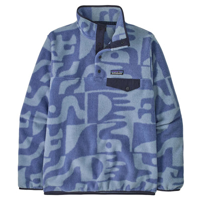 Patagonia Women's Lightweight Synchilla Snap-T Fleece Pullover - MTBE - Buy online today at Down the Line Surf. International shipping available.