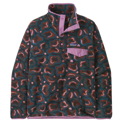 Patagonia Women's Lightweight Synchilla Snap-T Fleece Pullover - STVA - Buy online today at Down the Line Surf. International shipping available.
