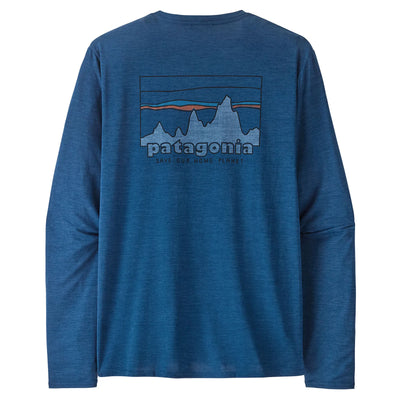 Patagonia Men's Long Sleeved Capilene Cool Graphic Shirt - SCLX - Buy online today at Down the Line Surf. International shipping available.