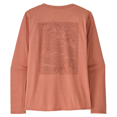 Patagonia Women's Capilene Cool Daily Graphic Shirt - SMTX - Buy online today at Down the Line Surf. International shipping available.