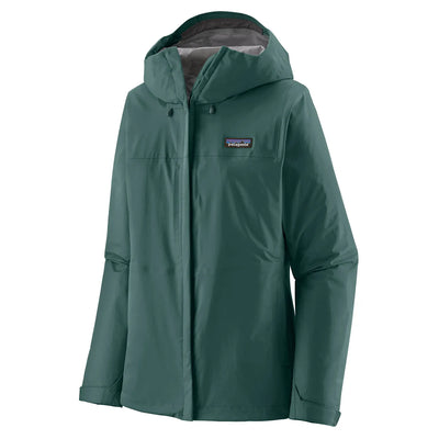 Patagonia Women's Torrentshell 3L Rain Jacket - Cascade Green - Buy online today at Down the Line Surf. International shipping available.