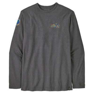 Patagonia Men's Lightweight Unity Fitz Wildrise Crew Sweatshirt - Ink Black - Buy online today at Down the Line Surf. International shipping available.