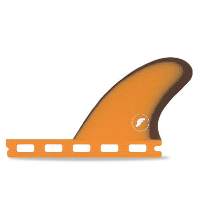 Futures Fins Akila Aipa Twin + 1 Fin Set - Orange/Brown - Buy online today at Down the Line Surf. International shipping available.