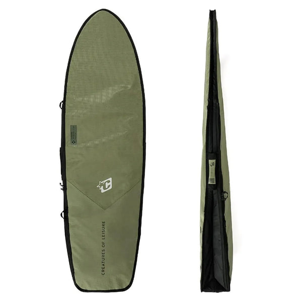 Creatures of Leisure Fish Day Use DT2.0 Boardbag - Military/Black