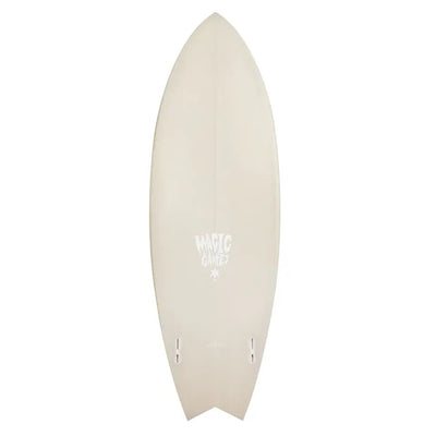 Magic Carpet Dark Water Dagger Surfboard - Cream - Buy online today at Down the Line Surf. International shipping available.