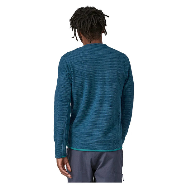 Patagonia Men's R1 Air Crew Fleece - Lagom Blue Patagonia Men's R1 Air Crew Fleece - Lagom Blue