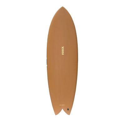 Vouch Vish Surfboard - Burnt Orange - 6'0" - Buy online today at Down the Line Surf. International shipping available.