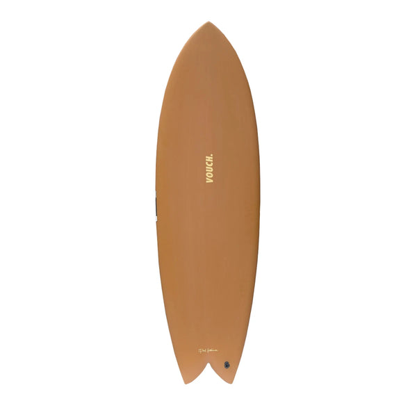 Vouch Vish Surfboard Burnt Orange 6 0
