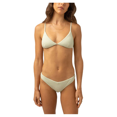 Rhythm Maisy Check Bralette Top - Sage - Buy online today at Down the Line Surf. International shipping available.