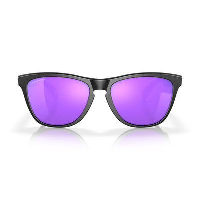 Oakley Frogskins Sunglasses - Matte Black/Prizm Violet - Buy online today at Down the Line Surf. International shipping available.