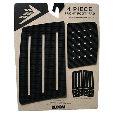 Firewire 4 Piece Front Foot Traction Pad - Black - Buy online today at Down the Line Surf. International shipping available.