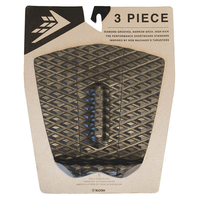 Firewire 3 Piece Arch Traction Pad - Black/Charcoal - Buy online today at Down the Line Surf. International shipping available.